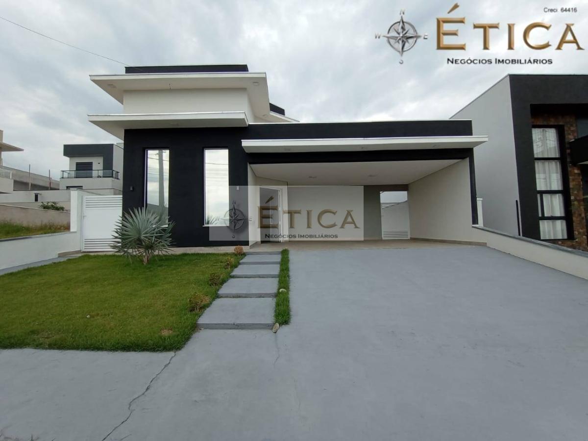 Linda casa térrea disponível para venda ou locação no condomínio Gran Ville São Venâncio, Itupeva - SP - Ética Imobiliaria